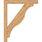 Ekena Millwork Funston Block Smooth Bracket w/ Offset Brace, Western Red Cedar, 5 1/2"W x 36"D x 44"H BKT0604X36X44FST05SWR - alternate 4